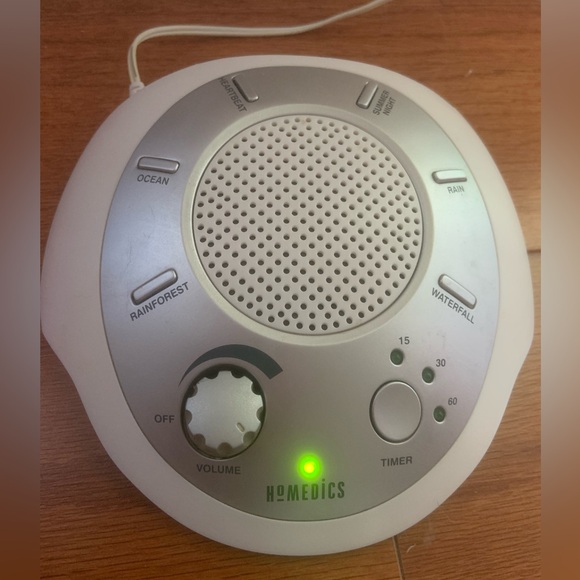 Homedics Sound Machine 6 Sounds & 3 Timer Settings - Picture 1 of 6